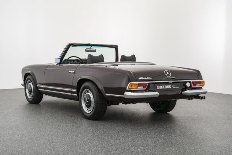 BRABUS te permite reestrenar un Mercedes Pagoda de los años 60. Pero no será nada barato