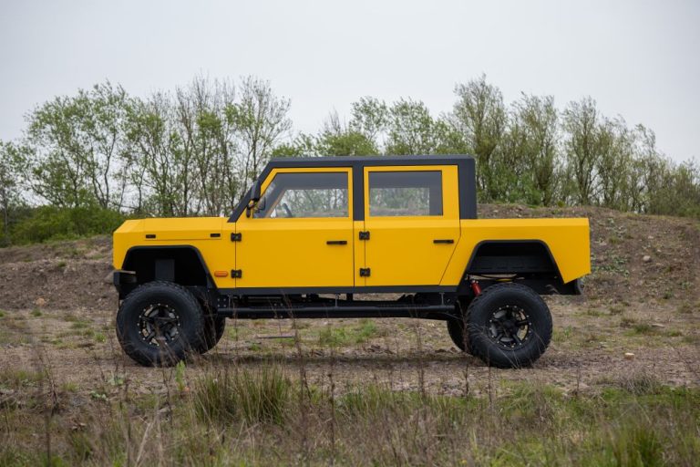 Munro MK_1 Pick-up: El pick up eléctrico para amantes de los todoterrenos clásicos