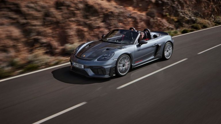 Porsche 718 Spyder RS, el roadster más excitante del mundo
