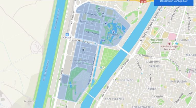 Multas ZBE en Sevilla: Vox exige anularlas en La Cartuja mientras la reforma sigue en tramitación
