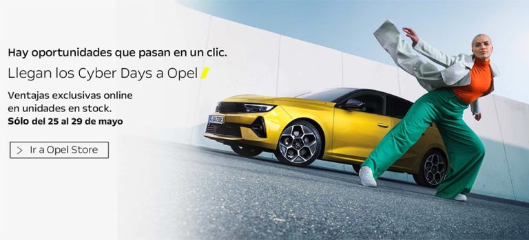 ¿Quieres un Opel? Aprovecha el descuento de los Cyber Days