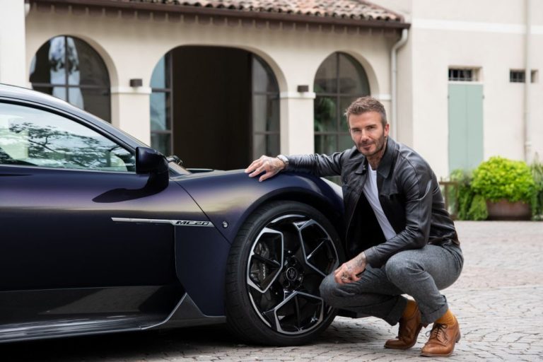 David Beckham inaugura la colección Maserati Fuoriserie Essentials y tú también puedes tener uno