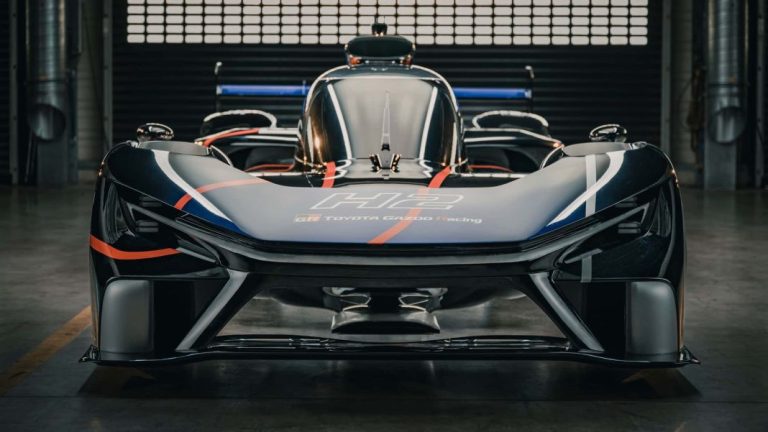 Toyota GR H2 Racing Concept. El bólido de Le Mans se mueve con hidrógeno