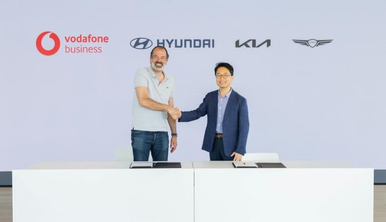 Hyundai renueva la asociación con Vodafone para dar información y entretenimiento en más de 40 países de Europa