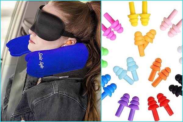 Amazon te trae el kit perfecto de viaje con el que te olvidarás del dolor de cuello: almohadas, tapones, antifaces…