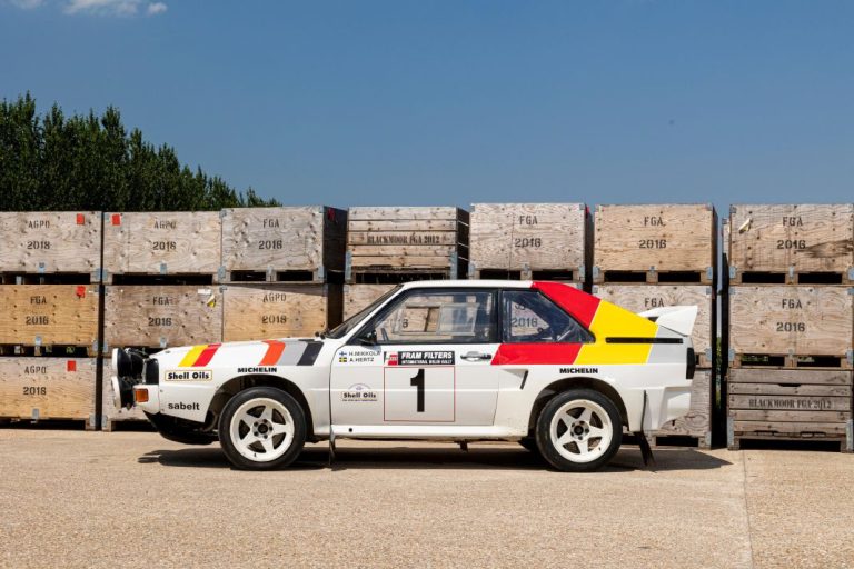 Este genuino Audi Sport Quattro S1 de grupo B buscará nuevo dueño en el Festival de Goodwood
