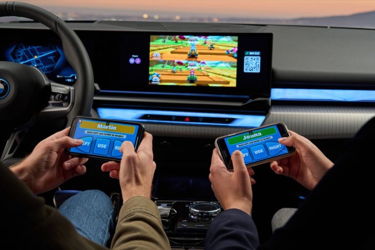 El nuevo BMW Serie 5 estrena la plataforma de juegos AirConsole