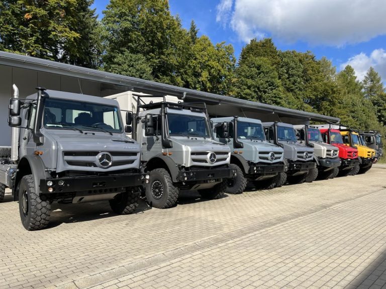 ¿Quieres una camper todoterreno? El Mercedes Unimog te ofrece cuatro diferentes soluciones