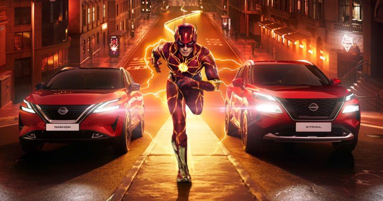 ‘Flash’, el superhéroe que representa la tecnología e-Power de Nissan