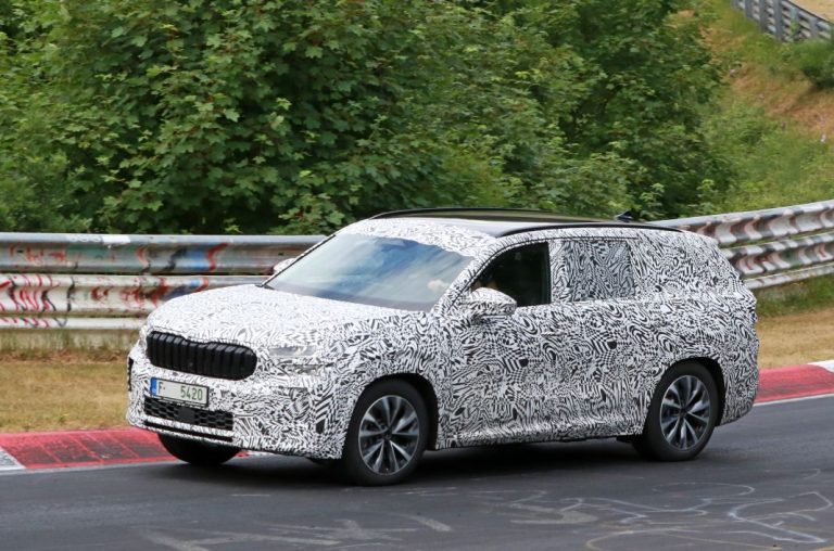 Fotos espía del nuevo Skoda Kodiaq 2024