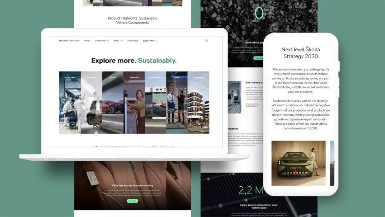 Skoda reúne en una web sus propuestas de sostenibilidad