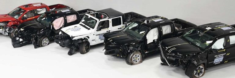 ¿Te preocupa la seguridad de los pick ups de talla europea? Al IIHS también