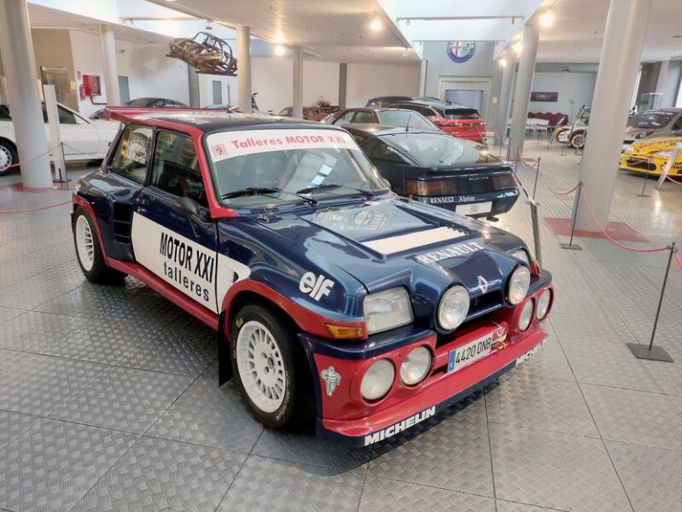 El Renault 5 Turbo, pieza del mes del Museo de la Automoción de Salamanca
