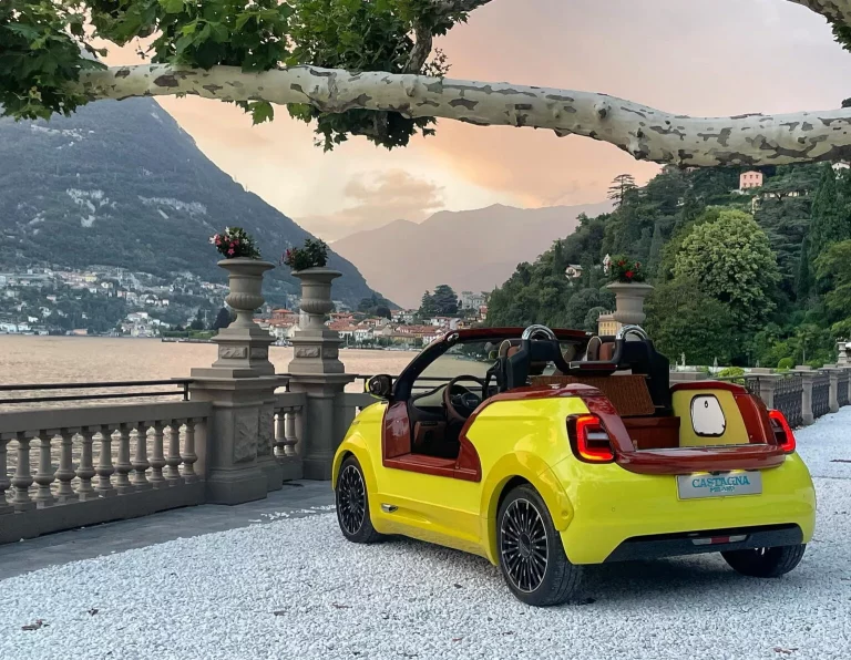 El mítico Fiat 500 Jolly es reeditado por Castagna Milano sobre un 500e