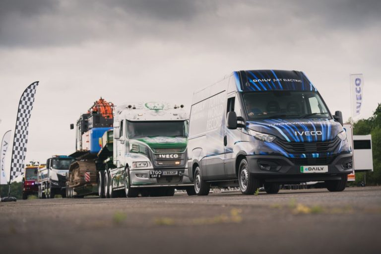 El récord mundial que ha batido Iveco con una furgoneta eléctrica