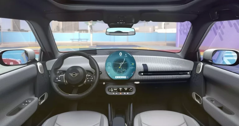 Así es el interior del Mini Cooper eléctrico 2024