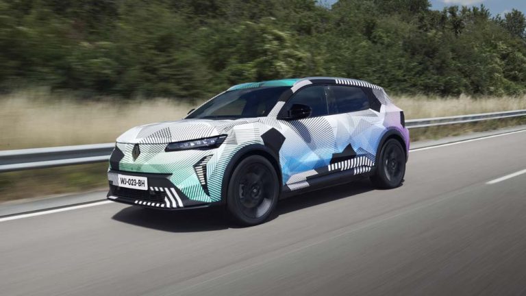 Nuevo Renault Scenic E-TECH eléctrico. Casi a punto