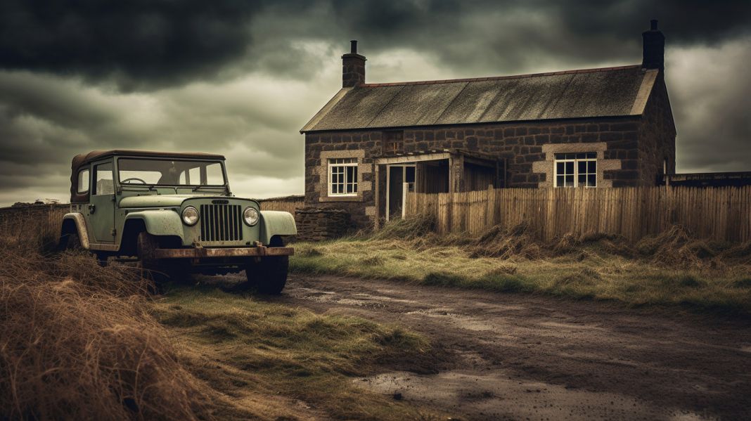 coches clásicos, casas e inteligencia artificial (IA)