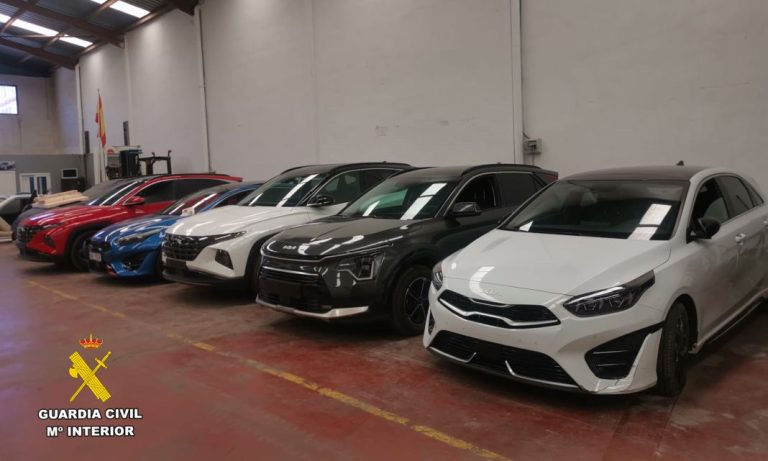 Operación biturbo: así cayó una banda «altamente especializada» que robaba coches en apenas unos minutos