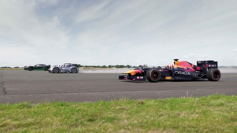 Rimac Nevera, McMurtry Spierling o F1. ¿Cuál es el más rápido en línea recta?