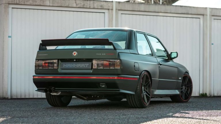 Manhart lo borda con este MH3, un BMW M3 E30 con muchas sorpresas