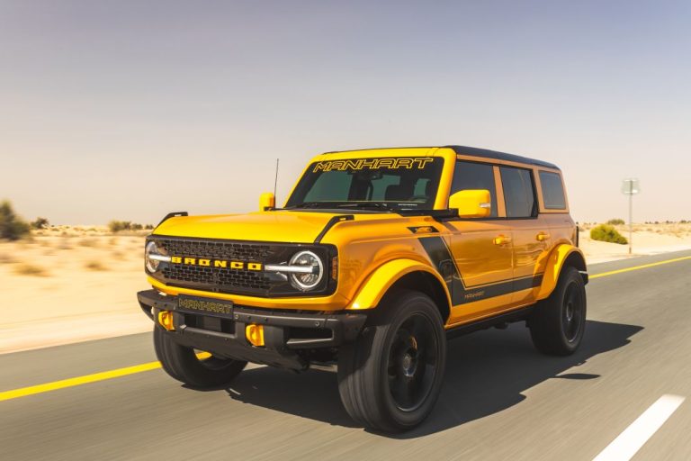Manhart lleva el Ford Bronco europeo hasta los 421 CV, pero no es barato