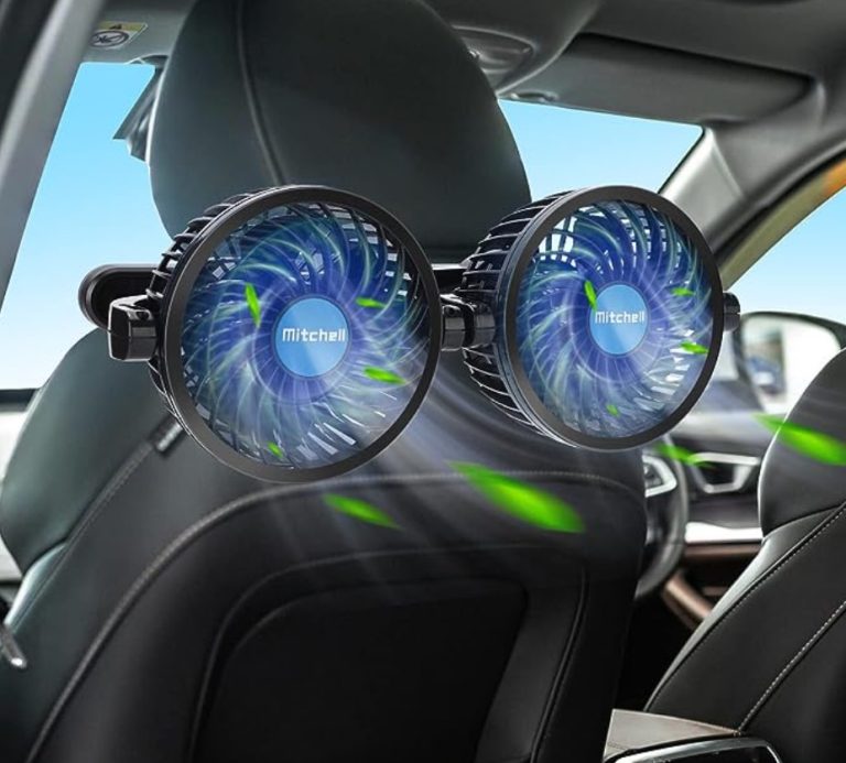 Mantén tu vehículo fresco gracias a este ventilador de Amazon para combatir el calor