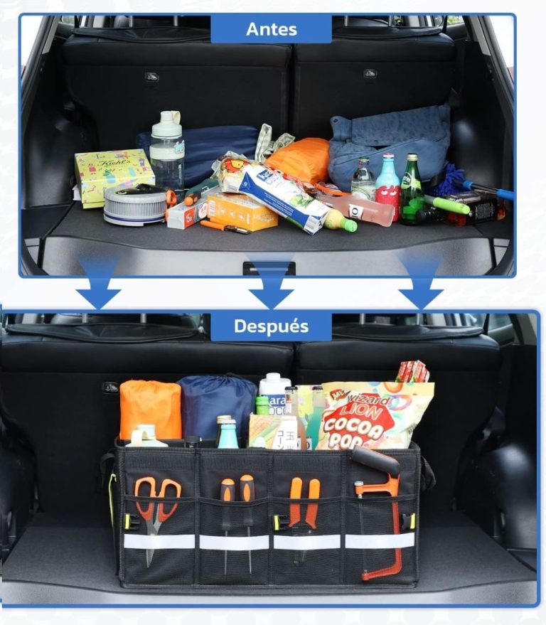 Organización impecable en tu coche con los mejores organizadores de Amazon para un viaje sin estrés