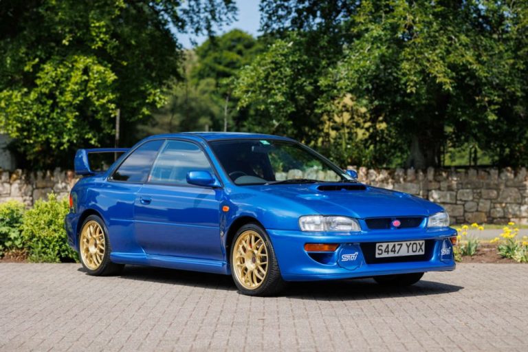 El Subaru Impreza STi de calle definitivo sale a subasta
