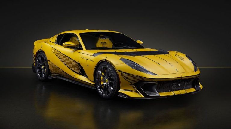 Ferrari 812 Competizione Sketch: Un one-off para circular por Sin City