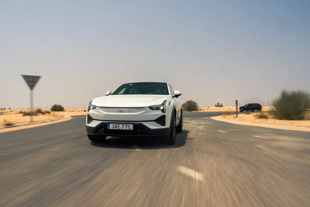 2023 Polestar 3. Imagen frontal.