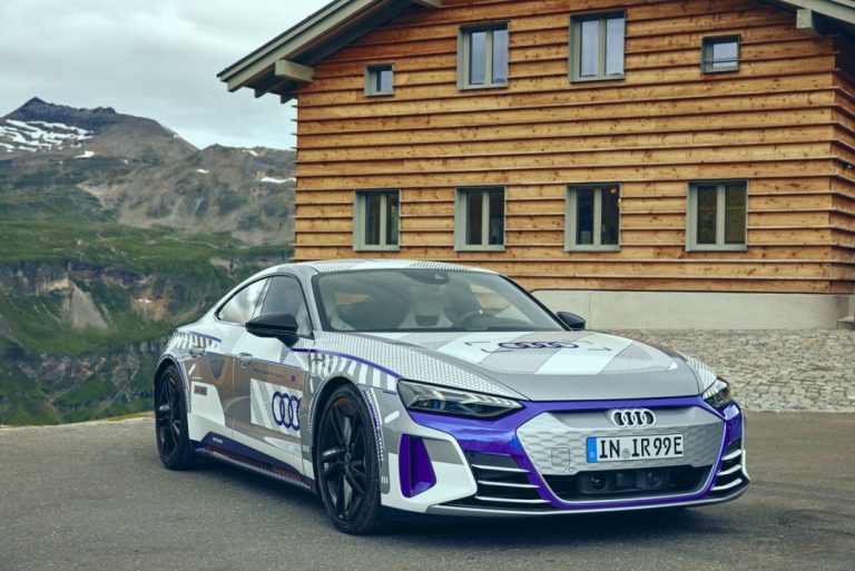 El eléctrico que celebra 40 años de Audi Sport