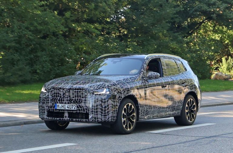 El BMW X3 2024 entra en la fase final de pruebas