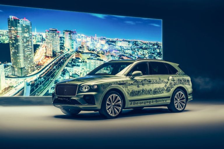 El nuevo ‘art car’ de Bentley: un Bentayga inclusivo que ‘recorre’ 29 paisajes