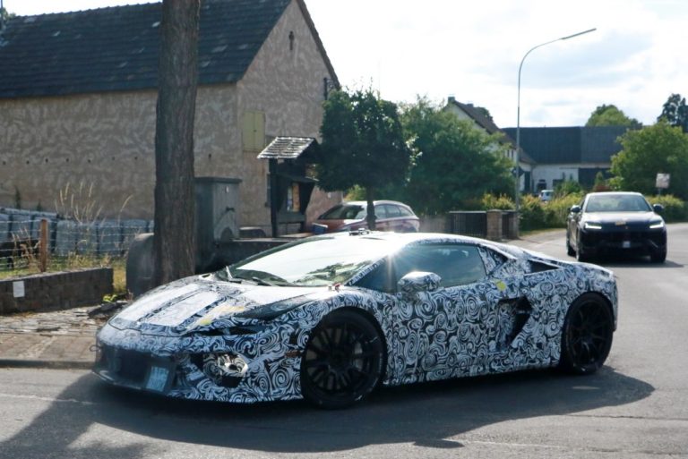 El sustituto del Lamborghini Huracán, en fase de pruebas