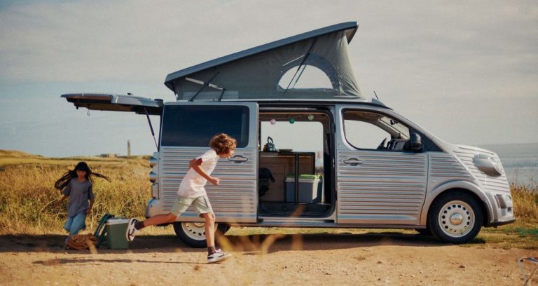 La camper más molona del mundo tiene aspecto retro y la firma Citroën