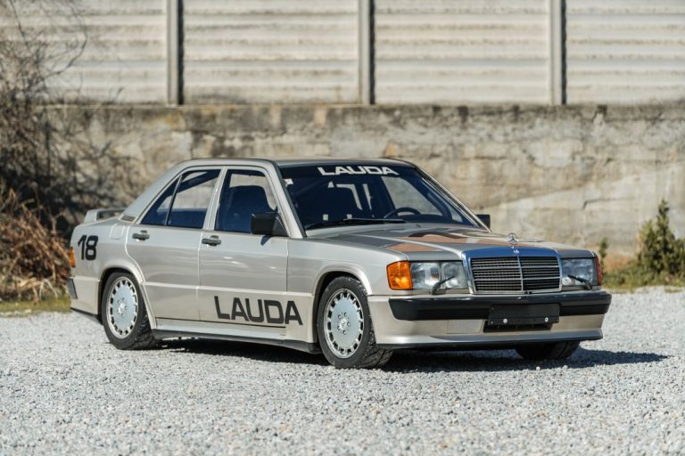 A subasta el Mercedes de Niki Lauda en la mítica Copa de Campeones de 1984