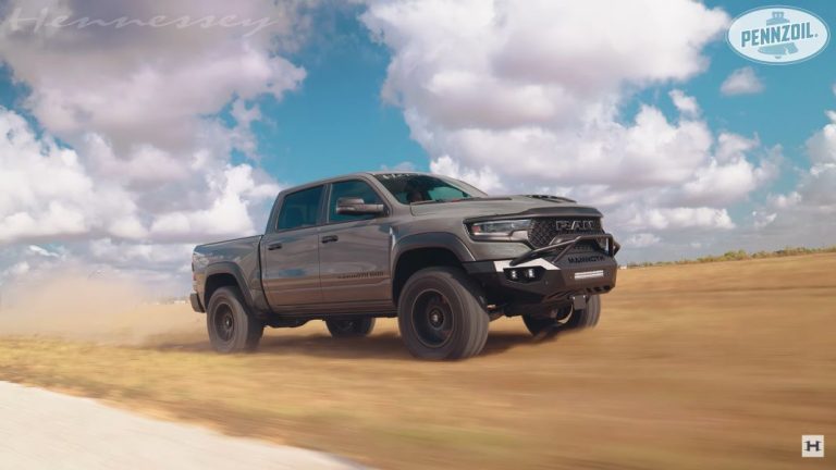 Así se las gasta este RAM 1500 TRX firmado por Hennessey y con 1.020 CV