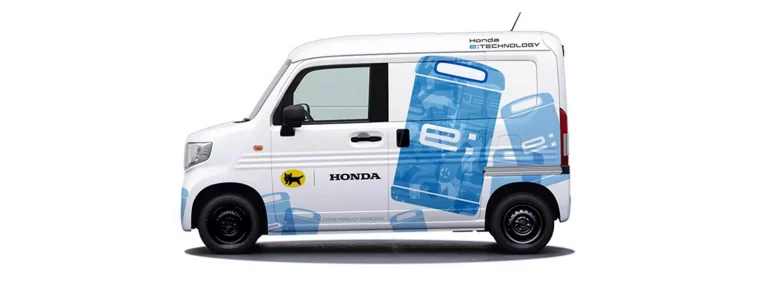 Honda sigue dando detalles de su Honda N-Van eléctrico y de sus baterías extraíbles
