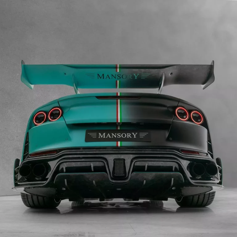 El Ferrari 812 GTS más loco lo firma Mansory y se llama Nera Verda