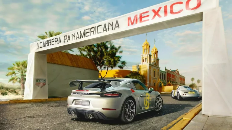 Porsche crea dos 718 Cayman GT4 RS únicos como homenaje a la Panamericana