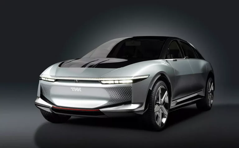THK LSR-05: La berlina más avanzada del mundo se deja ver por París