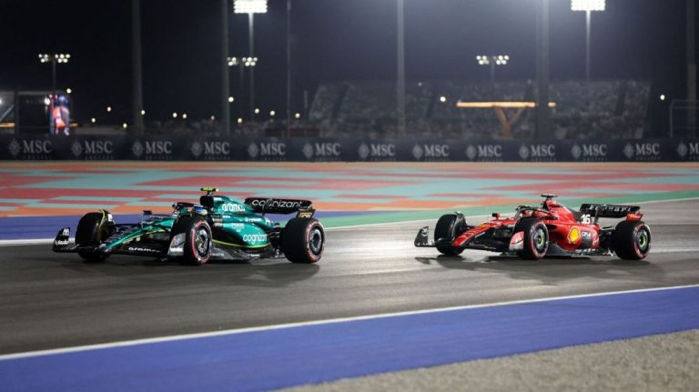 Fernando Alonso y Carlos Sainz se ponen en Qatar la venda antes de la herida