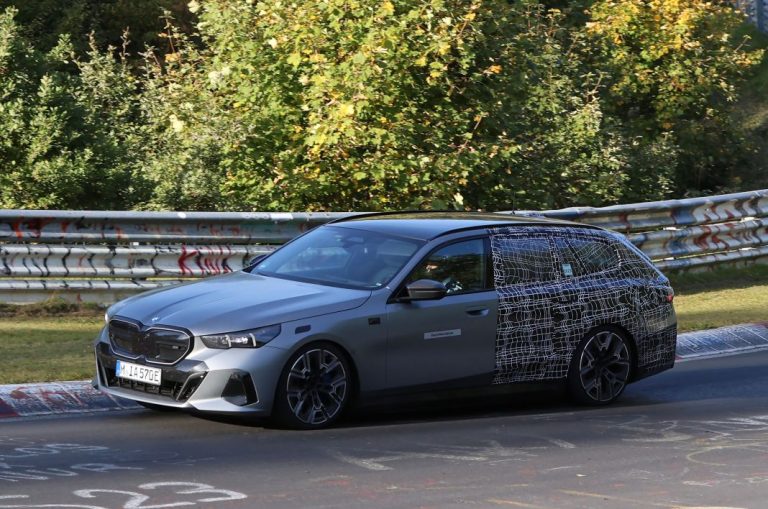 BMW i5 Touring: El primer familiar eléctrico de BMW, cada vez más cerca