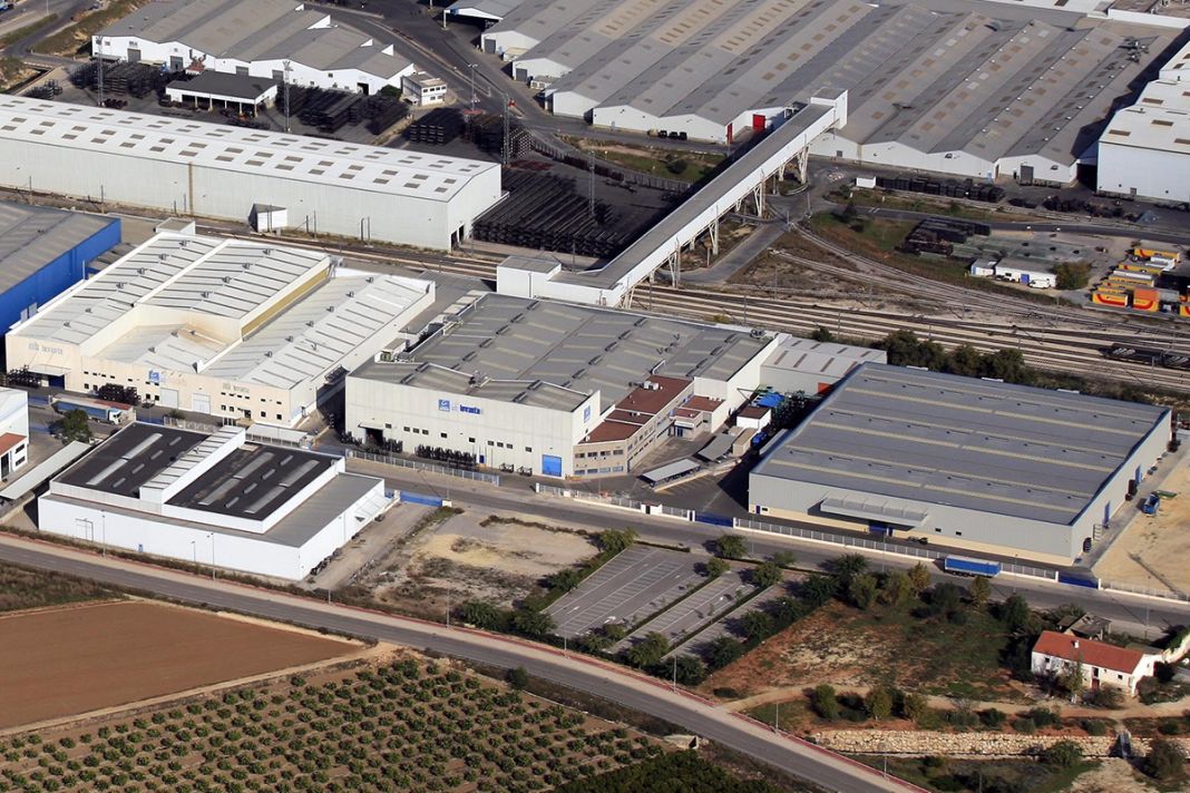 2023 Fábrica Ford en Almussafes. Imagen aérea.