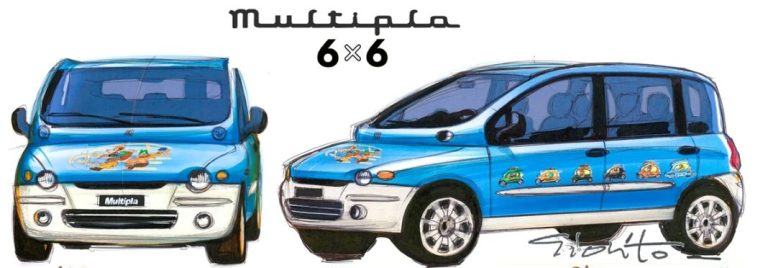 Fiat celebra el 25 aniversario del Multipla con una edición muy especial