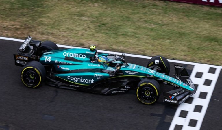 Alonso explica los problemas de un Aston Martin F1 «inconducible»
