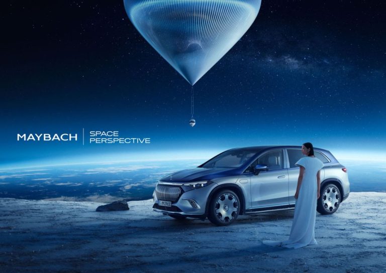 Mercedes-Maybach EQS SUV, el coche de cortesía para los viajes del espacio