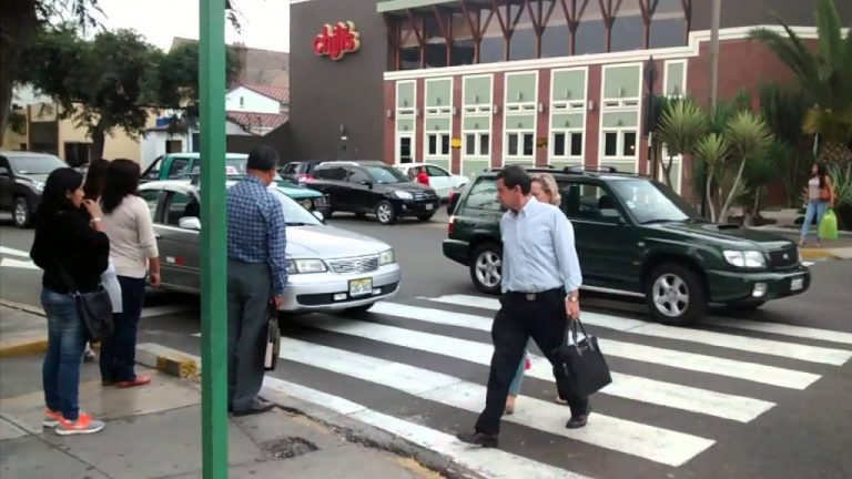Este es el único paso de peatones donde los coches paran: Si no, ladrillazo al canto