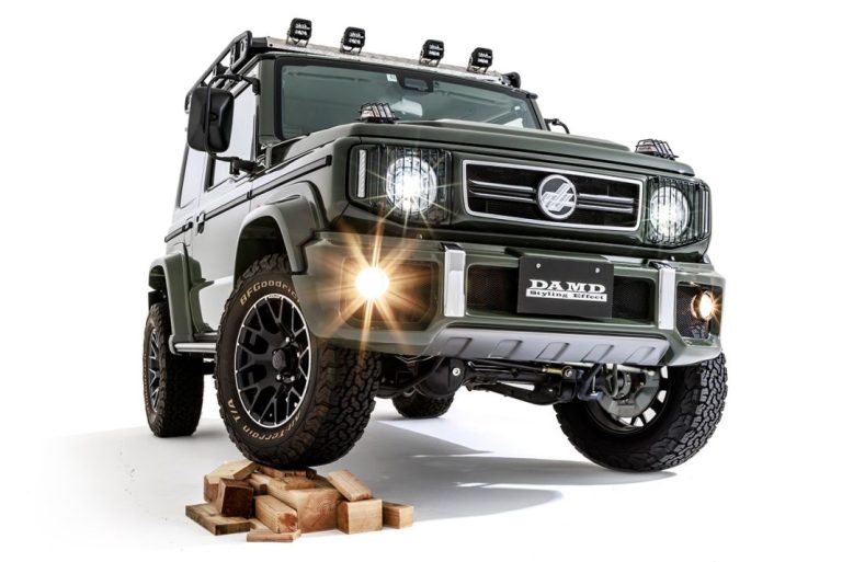Convierte tu Suzuki Jimny en un mini Mercedes Clase G con este kit